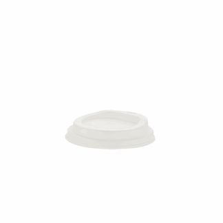250ml Compostable White Hot Cup Lid