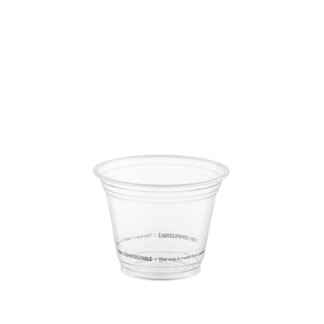 265ml Clear Compostable PLA Cup