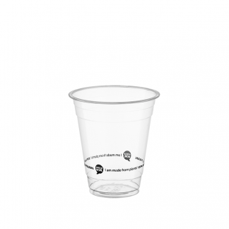 350ml Compostable Clear PLA Cup Pack - 50 Units
