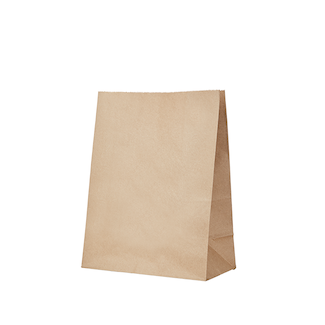 Medium Shopper Kraft Gusseted Bag