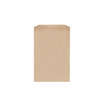 No 6 Kraft Flat Bag