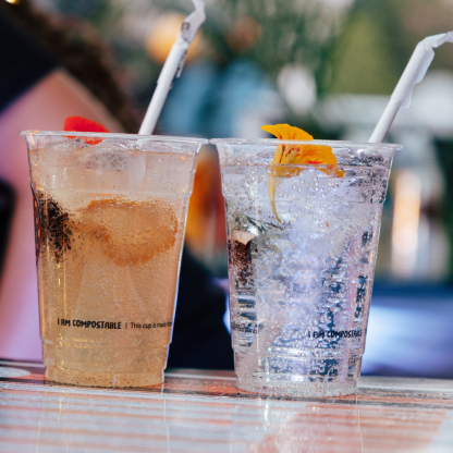 PLA Cold Cups Straws