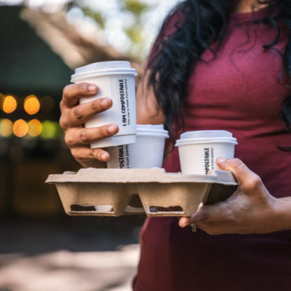 takeaway coffee cups white lid