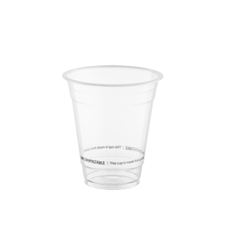 350ml Clear Compostable PLA Cup