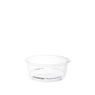 360ml Clear Compostable PLA Bowl