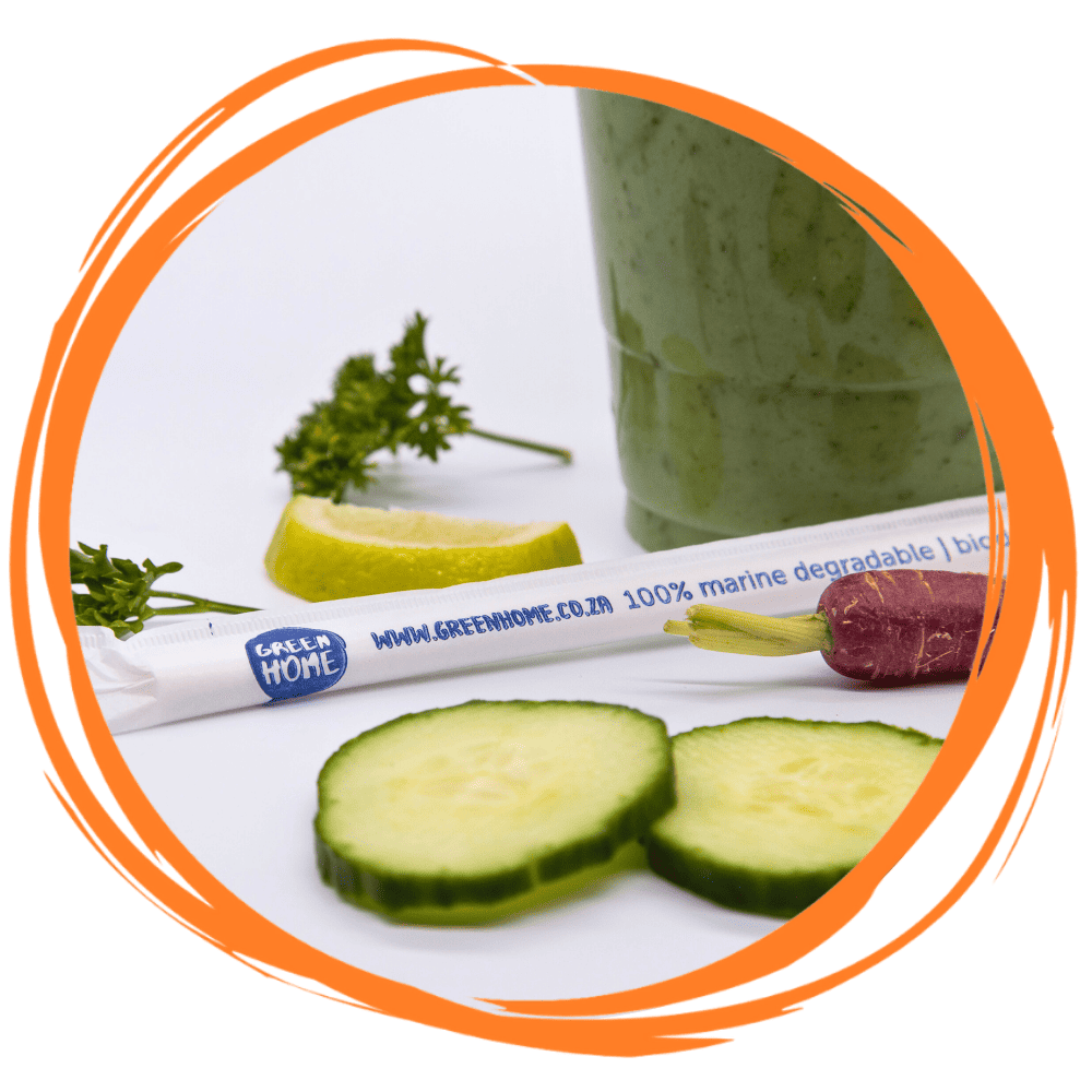 Custom branded Paper Straws