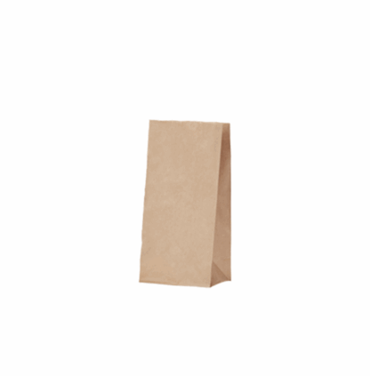 S0 4 Kraft Gusseted Bag