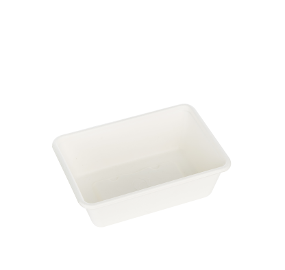 800ml Single Compartment Sugarcane Box