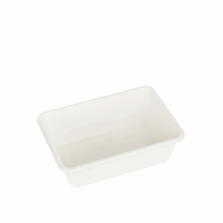 800ml Single Compartment Sugarcane Box