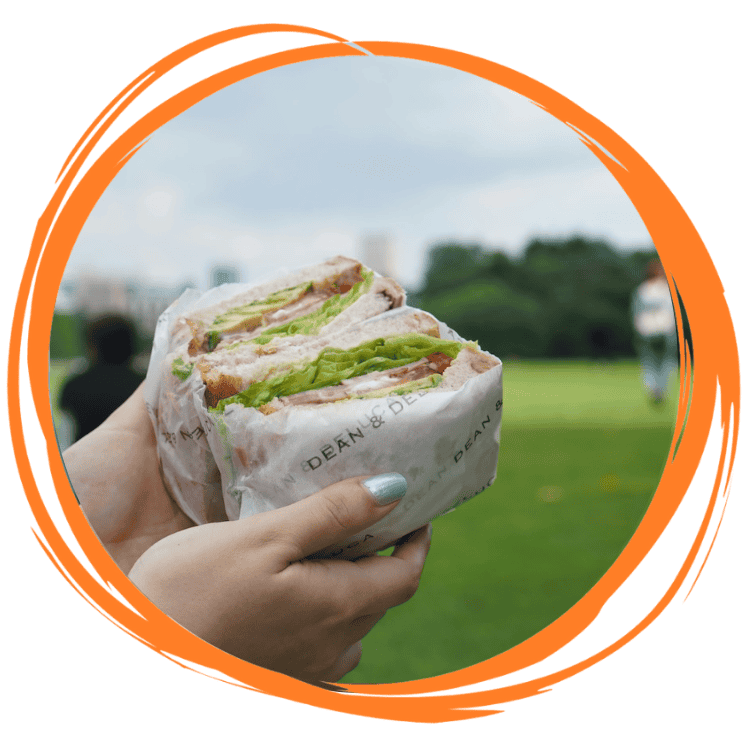 Custom Branded White Greaseproof Paper bags