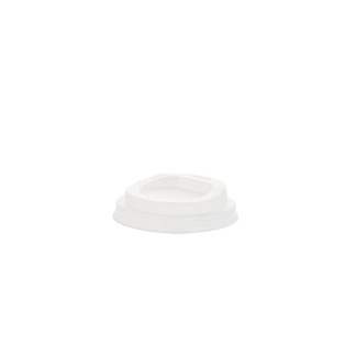 100ml Compostable White Paper Cup Lid - Carton