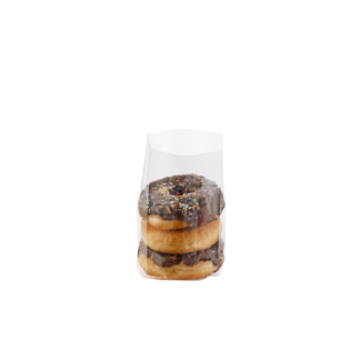 850ml Clear PLA Gusseted Bag - Carton