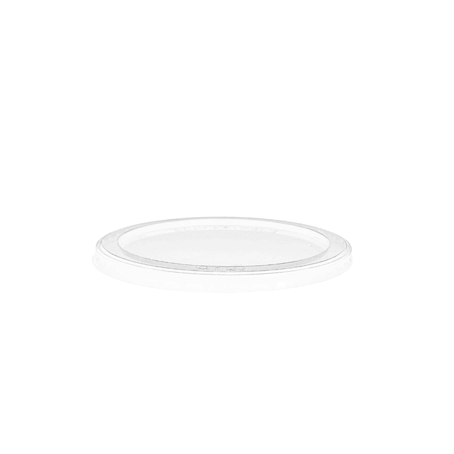 240/360/500/700ml Clear Compostable PLA Tub Lid - Carton