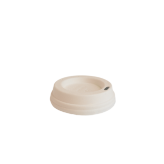 250ml Sugarcane Paper Cup Lid - Carton