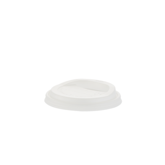 350/500ml Compostable White Paper Cup Lid - Carton