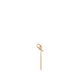 6cm Bamboo Ribbon Skewer - Carton
