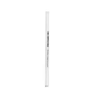 6mm Wrapped PLA Sip Straws - Carton