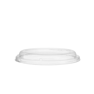700ml Clear Compostable PLA Bowl Lid - Carton