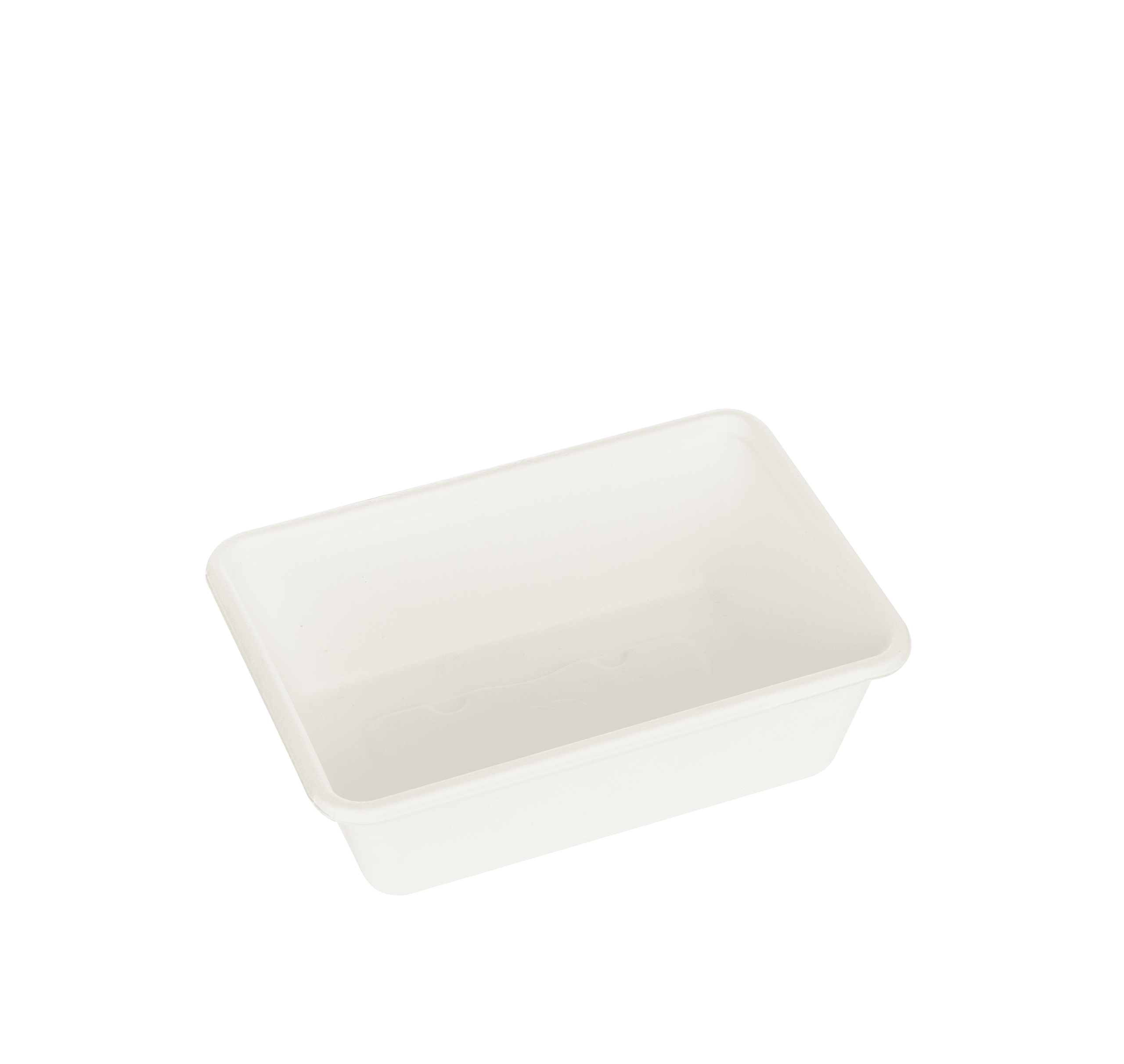 800ml Single Compartment Sugarcane Box - Carton