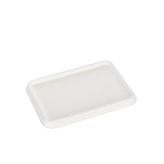 800ml Single Compartment Sugarcane Box Lid - Carton