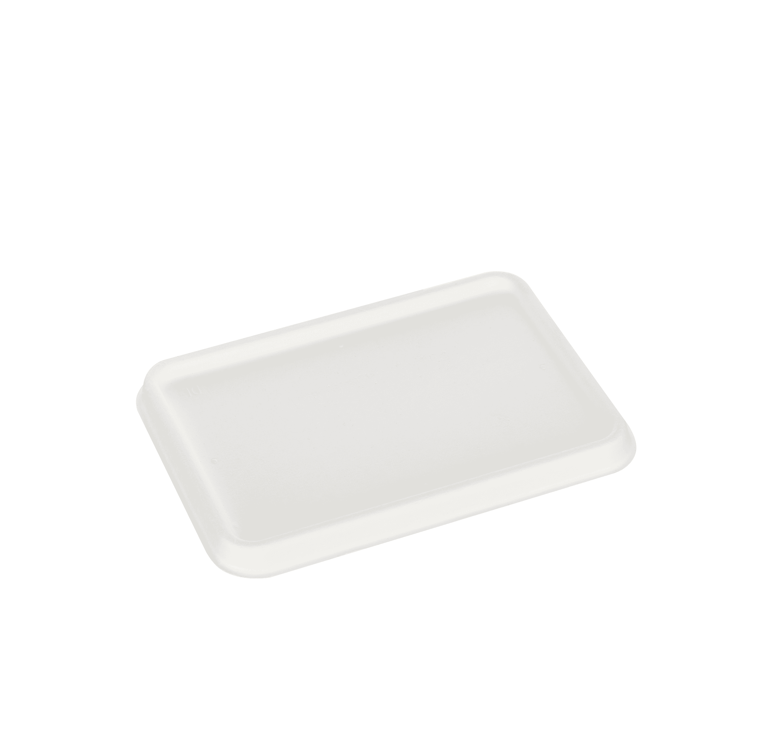 800ml Single Compartment Sugarcane Box Lid - Carton