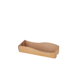 Kraft Croissant Tray - Carton