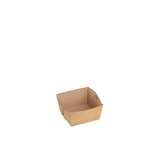 Kraft Open Burger Box - Carton