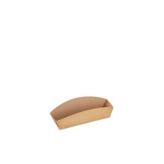 Kraft Open Taco Box - Carton