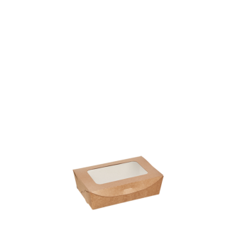 1350ml Kraft Box with PLA Window - Carton