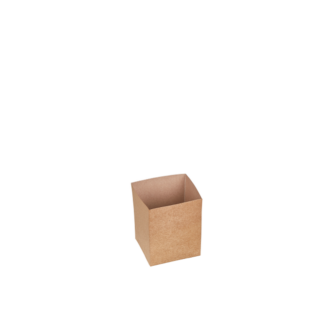 Small Kraft Preformed Popcorn Box - Carton