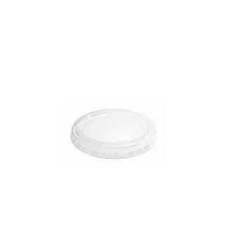 120ml Clear Compostable PLA Tub Lid - Pack